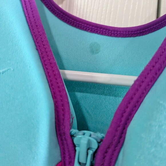 SwimSchool Kids Swim Trainer Vest Foam UPF 50 Pink Ages 2–4 Max 33 lbs, Level 2 - Picture 9 of 13